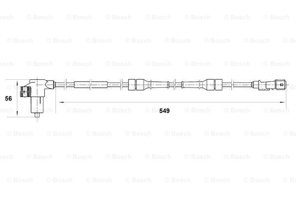 BOSCH ABS-anturi 0 265 006 199