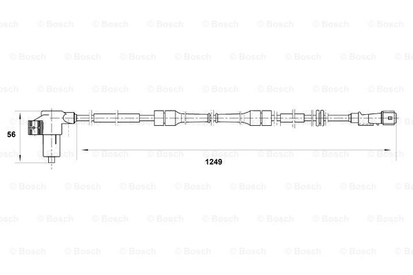 BOSCH ABS-anturi 0 265 006 200