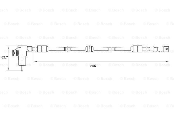 BOSCH ABS-anturi 0 265 006 206