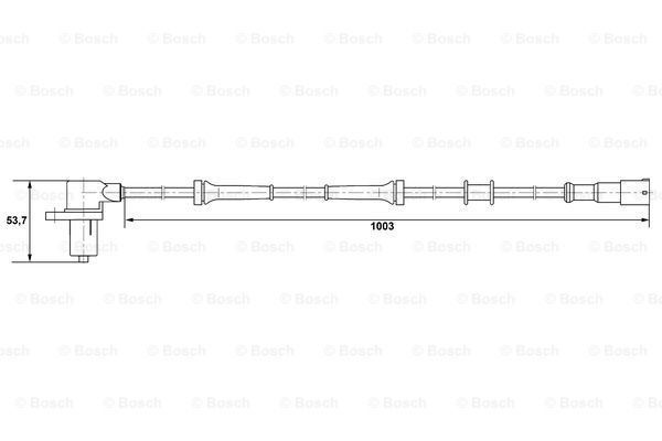 BOSCH ABS-anturi 0 265 006 212