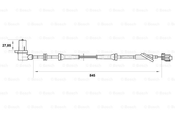 BOSCH ABS-anturi 0 265 006 703