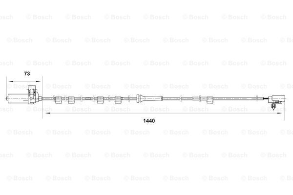 BOSCH ABS-anturi 0 265 006 816