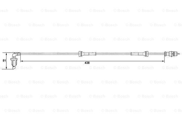 BOSCH ABS-anturi 0 265 007 583