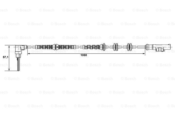 BOSCH ABS-anturi 0 265 007 685