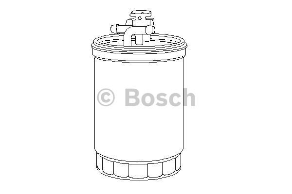 BOSCH Polttoainesuodatin 0 450 906 416