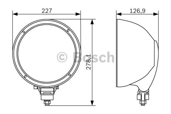 BOSCH Kaukovalo 0 986 310 952