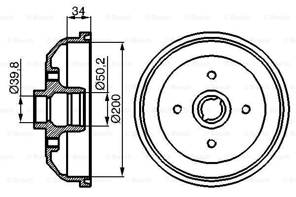 BOSCH Jarrurumpu 0 986 477 040