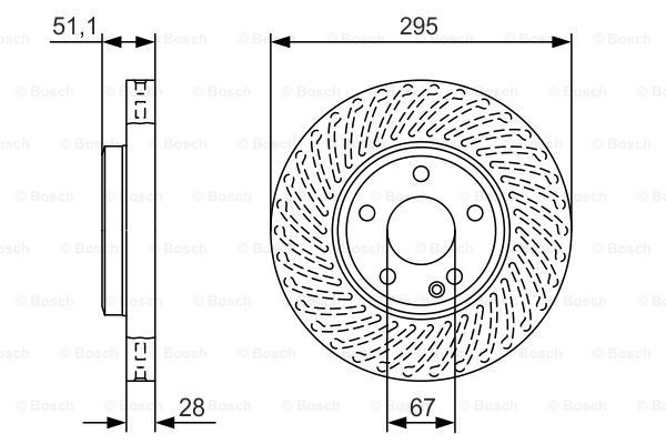 BOSCH Jarrulevy 0 986 479 A58