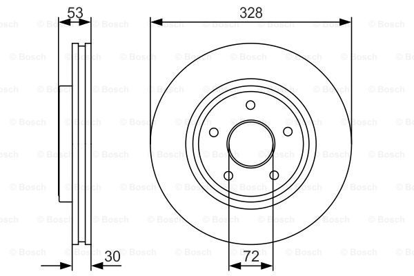 BOSCH Jarrulevy 0 986 479 R48