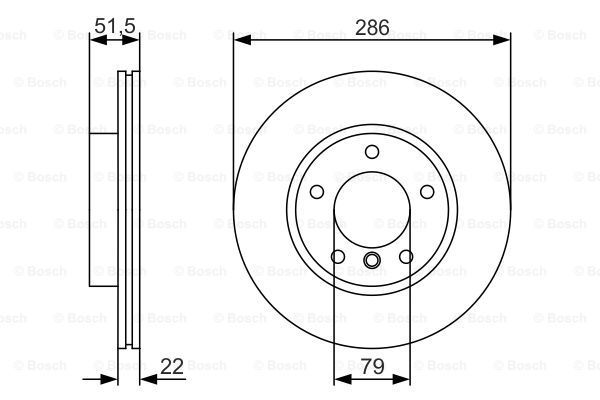 BOSCH Jarrulevy 0 986 479 S10