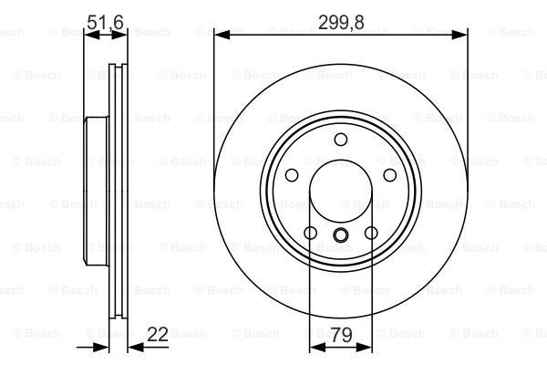 BOSCH Jarrulevy 0 986 479 S32