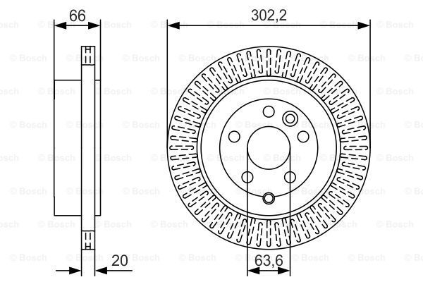 BOSCH Jarrulevy 0 986 479 U44