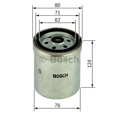 BOSCH Polttoainesuodatin 1 457 434 183