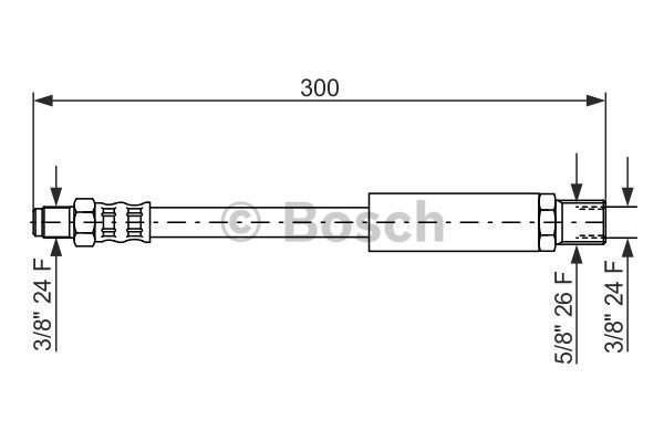 BOSCH Jarruletku 1 987 476 577