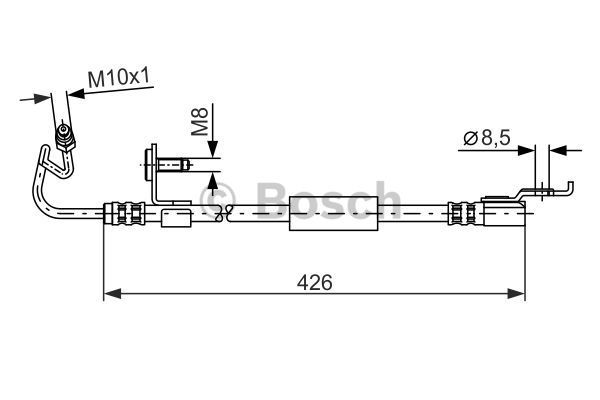 BOSCH Jarruletku 1 987 476 624