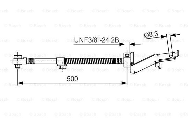 BOSCH Jarruletku 1 987 476 865