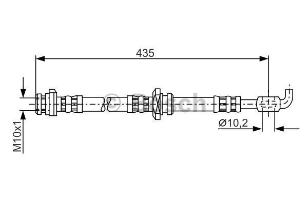 BOSCH Jarruletku 1 987 476 911