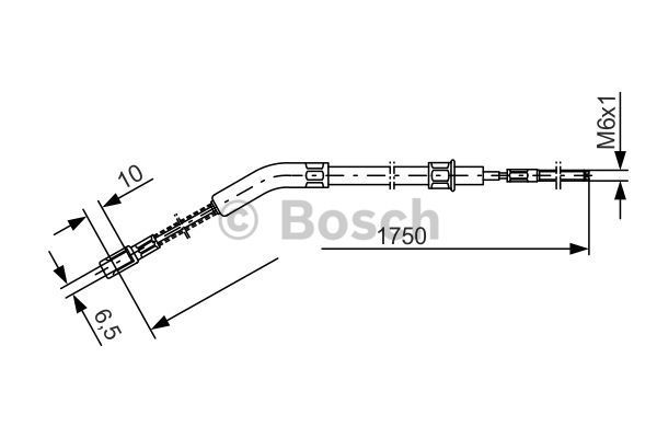 BOSCH Vaijeri, seisontajarru 1 987 477 036