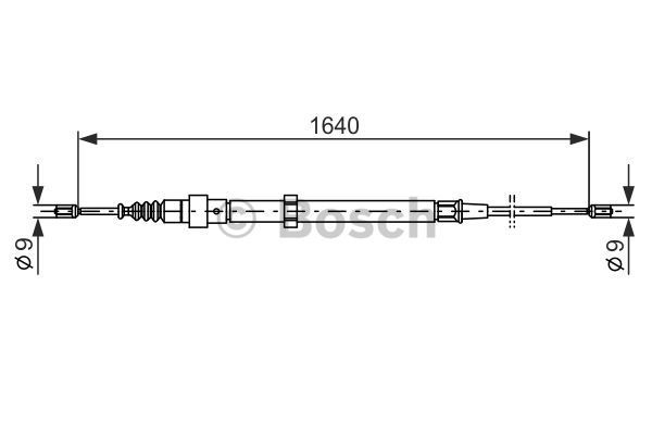 BOSCH Vaijeri, seisontajarru 1 987 477 807