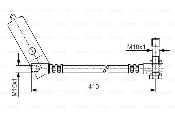 BOSCH Jarruletku 1 987 481 046