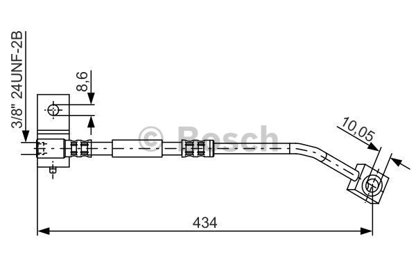 BOSCH Jarruletku 1 987 481 333