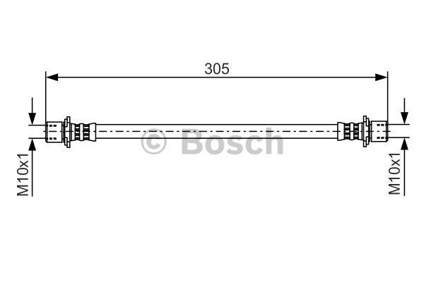 BOSCH Jarruletku 1 987 481 355