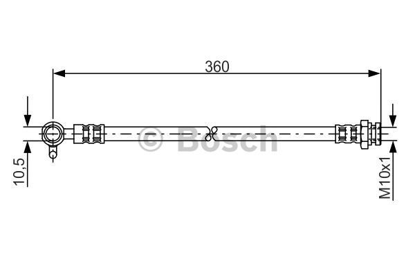 BOSCH Jarruletku 1 987 481 357