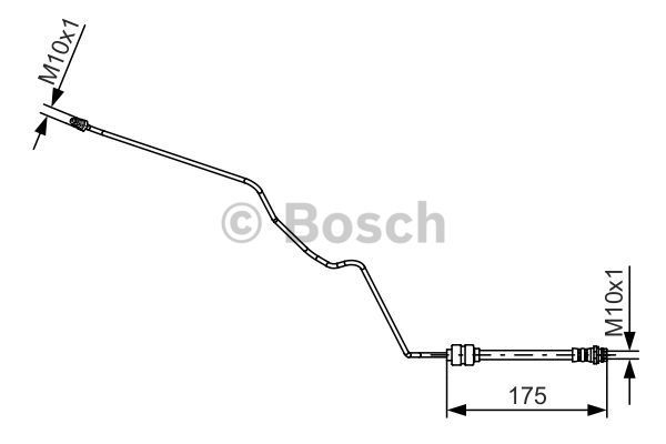 BOSCH Jarruletku 1 987 481 419