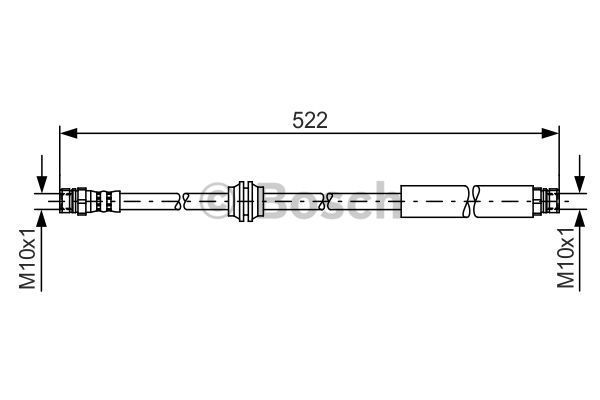 BOSCH Jarruletku 1 987 481 446