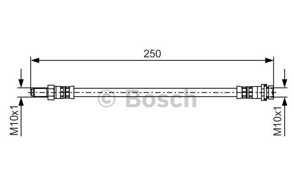 BOSCH Jarruletku 1 987 481 489