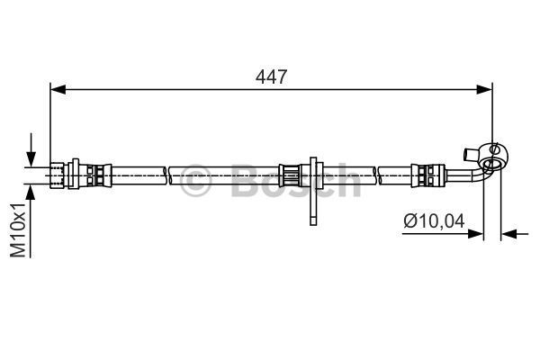 BOSCH Jarruletku 1 987 481 515