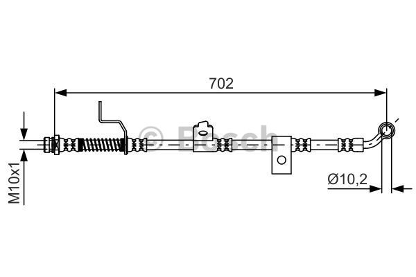 BOSCH Jarruletku 1 987 481 603