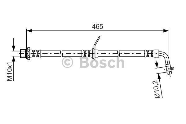 BOSCH Jarruletku 1 987 481 612