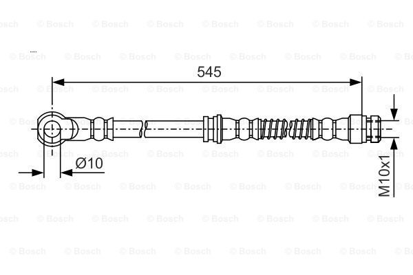 BOSCH Jarruletku 1 987 481 724