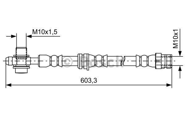 BOSCH Jarruletku 1 987 481 742