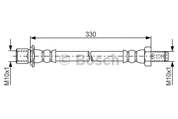 BOSCH Jarruletku 1 987 481 778