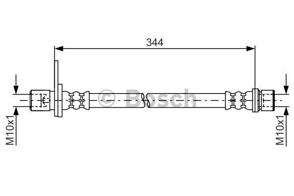 BOSCH Jarruletku 1 987 481 780