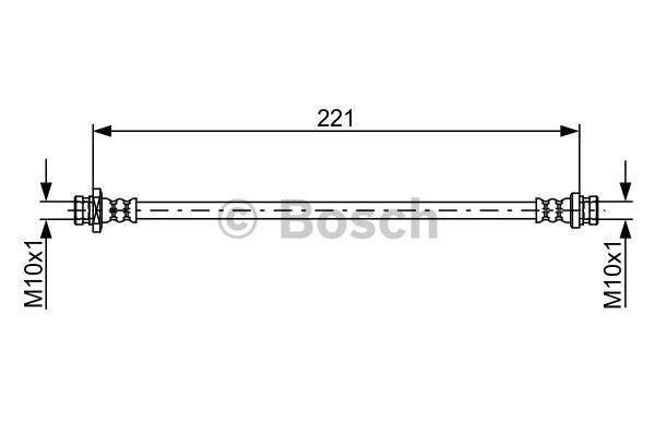 BOSCH Jarruletku 1 987 481 857