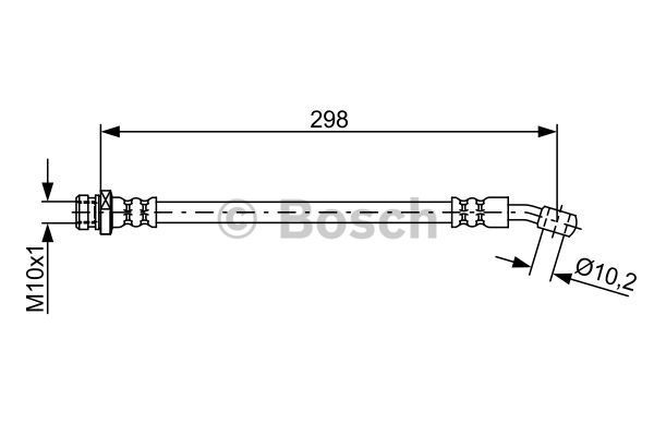 BOSCH Jarruletku 1 987 481 882