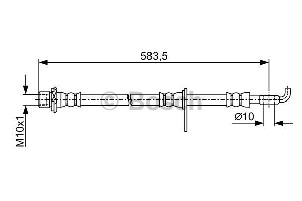 BOSCH Jarruletku 1 987 481 908