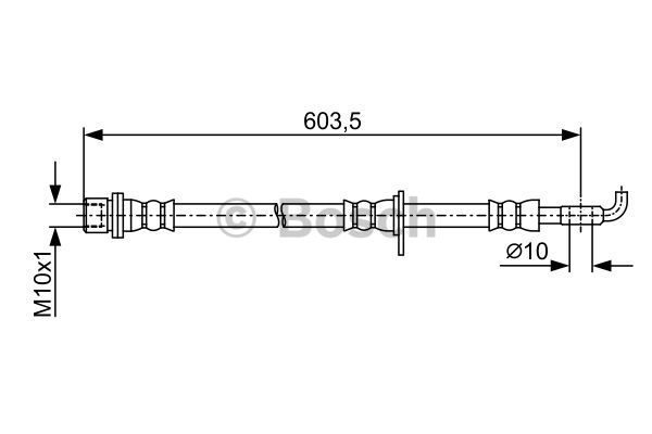 BOSCH Jarruletku 1 987 481 910