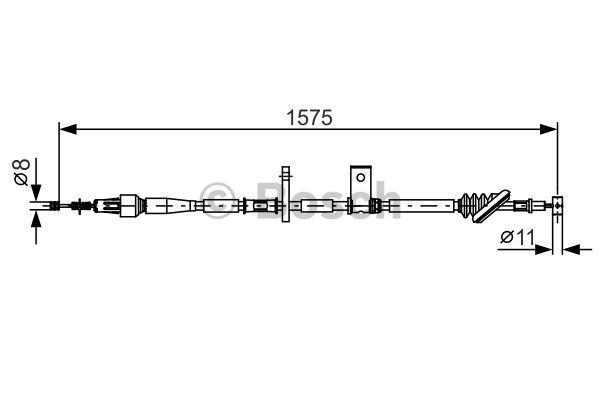 BOSCH Vaijeri, seisontajarru 1 987 482 095