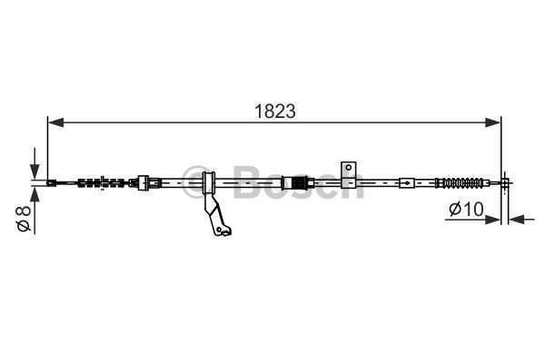 BOSCH Vaijeri, seisontajarru 1 987 482 295