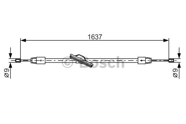 BOSCH Vaijeri, seisontajarru 1 987 482 330