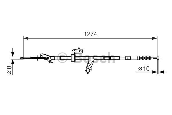 BOSCH Vaijeri, seisontajarru 1 987 482 366