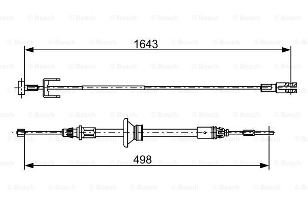 BOSCH Vaijeri, seisontajarru 1 987 482 525