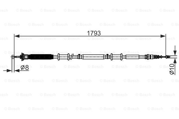 BOSCH Vaijeri, seisontajarru 1 987 482 580