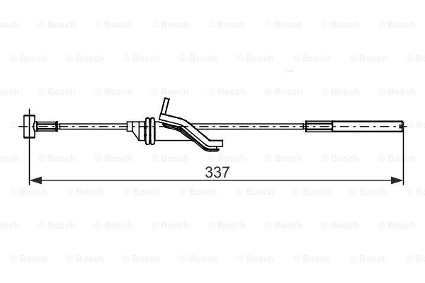 BOSCH Vaijeri, seisontajarru 1 987 482 743