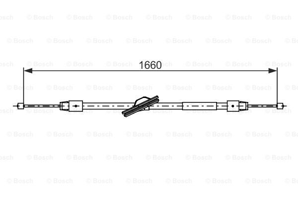 BOSCH Vaijeri, seisontajarru 1 987 482 784