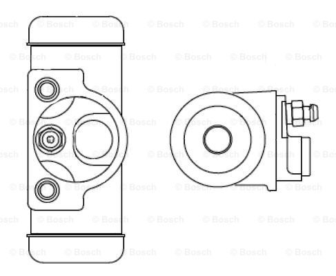 BOSCH Jarrusylinteri F 026 002 344